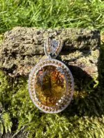 Citrine Gemstone Pendant