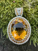 Citrine Gemstone Pendant