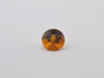 Natural Citrine Gemstone 4.5 Carat – Round Faceted 12mm – Golden Yellow Loose Stone for Ring or Pendant – High Quality Citrine