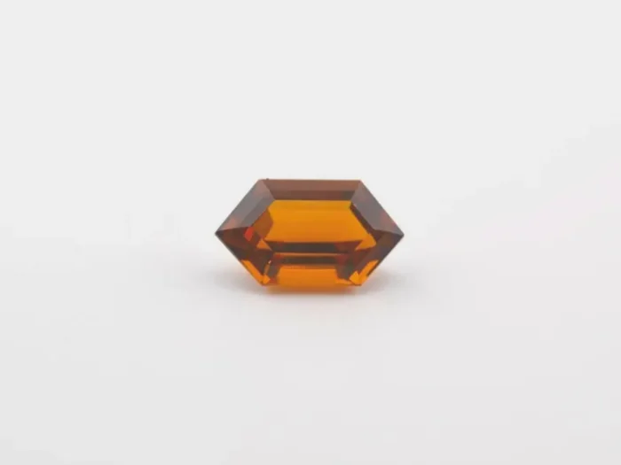 Natural Citrine Gemstone 7 Carat – Hexagon Cut 12x10x7.5mm – Golden Yellow Loose Gem for Jewelry Making – Top Quality Citrine Stone - Image 1