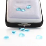 11 Apatite Cabochons – 12.75 Carats Total – Avg 5mm – Natural Blue Green Apatite – Loose Gemstones for Jewelry Making - Image 2
