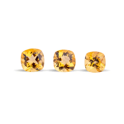 Square Cushion Triplet Gemstone 6.66 Carats –  Natural Composite Stone, Unique Loose Gem for Jewelry Making or Display