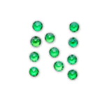 5mm Natural Tsavorite Garnet Lot – 12 Round Green Gemstones for Custom Rings & Earrings - Image 2