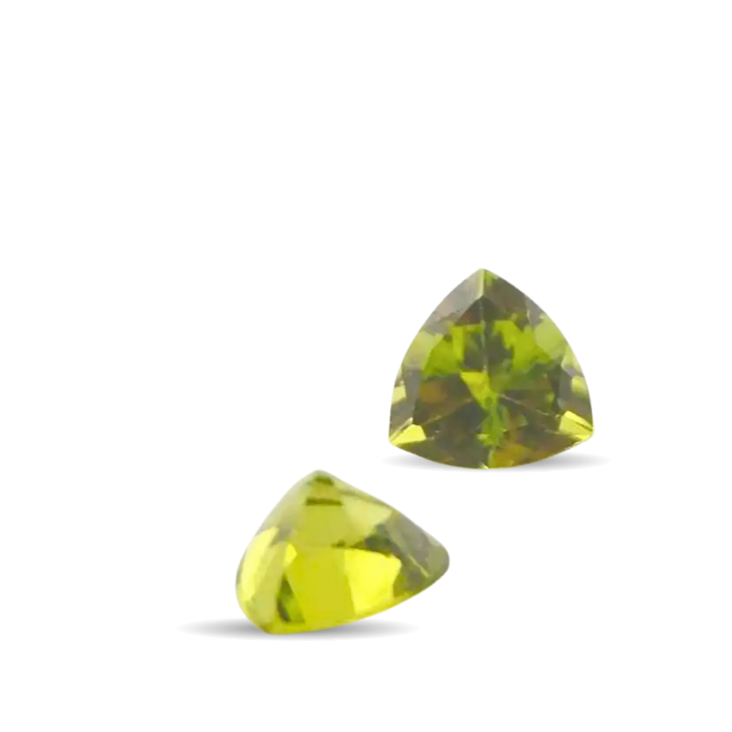 Untitled design - 2025-08-16T221618.699 Peridot Trillion Cut Pair – 2.52 Ct Total | 7mm Matching Gemstones | Loose Green Peridot for Earrings or Custom Jewelry - Image 2