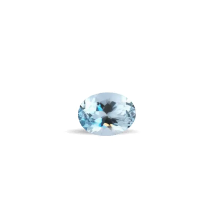 Aquamarine Oval Cut Loose Gemstone – 5.19 Carats, 13.5x10mm | Natural Aquamarine Stone for Ring, Pendant, Jewelry Making