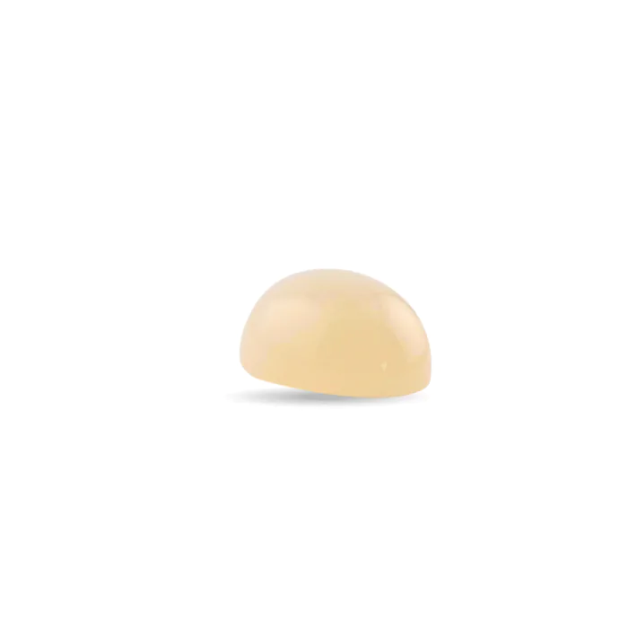 Milky White Moonstone 21.67ct | 20x15mm Oval Cabochon | Natural Glowing Moonstone for Jewelry Making | Collector Gemstone | Calming Crystal - Image 1