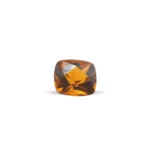 Natural Citrine Gemstone 4.9 Carat – Checkerboard cushion Cut  12x10mm – Golden Yellow Loose Gem for Ring or Pendant – Sparkling Citrine - Image 2