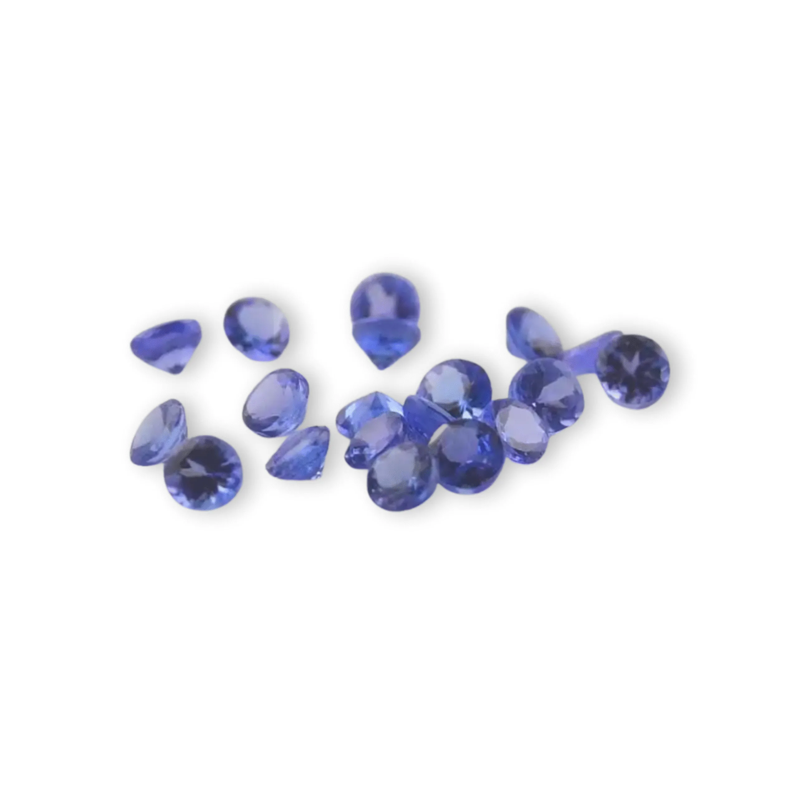 3mm Tanzanite Round Gemstone | 0.15 Carat Natural Tanzanite | Loose Faceted Stone for Jewelry Making | Dainty December Birthstone - Image 2