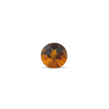 Natural Citrine Gemstone 4.5 Carat – Round Faceted 12mm – Golden Yellow Loose Stone for Ring or Pendant – High Quality Citrine