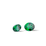 Oval Tsavorite Garnet Pair 1.3 Carat – 6x5mm Matched Natural Green Garnets, Rare Loose Stones for Earrings or Fine Jewelry Making - Image 2