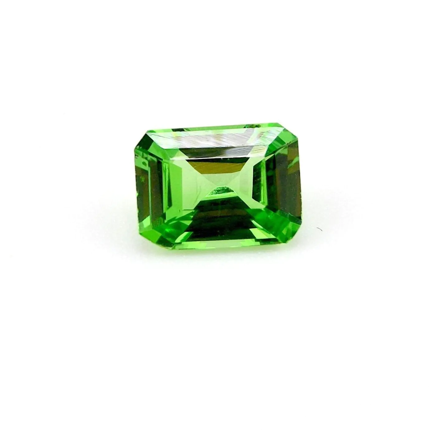 Tsavorite Garnet – 1.41 Ct | 8x6 mm Octagon Cut Green Garnet | Loose Gemstone for Ring or Custom Jewelry - Image 1